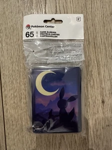 Pokémon EEVEE AND UMBREON TWILIGHT Card Sleeves Pokémon Center 65 SLEEVES SEALED - Picture 1 of 1