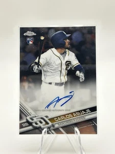 2017 Topps Chrome - Rookie Autographs #RA-CAS Carlos Asuaje Auto (RC) TS1 - Picture 1 of 2