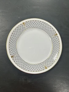 Herend Art Deco Gray Salad Plate - Picture 1 of 6