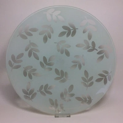 Villeroy & Boch SWITCH 3 - Schale Obstteller XL Glasteller 41 cm Blätter Weiß - Bild 1 von 2