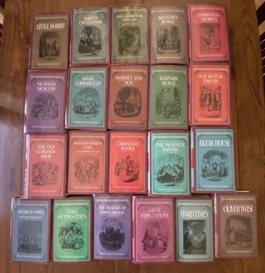 Oxford Illustrated Complete Works of Charles Dickens 21 Volumes 1989 Rare - Imagen 1 de 20
