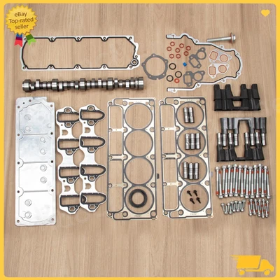 For 07-13 Chevrolet GMC 5.3L V8 NON AFM Deleted Camshaft Lifter Kit Valley Cover - Image 1 of 4