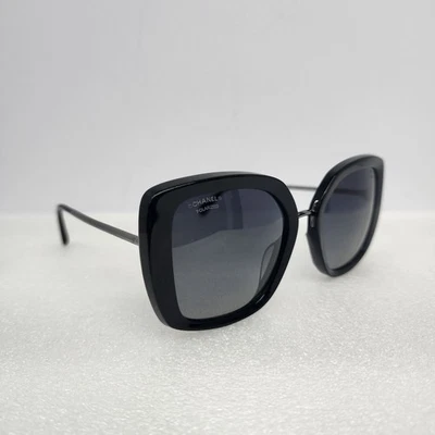 Chanel 5401-A Sunglasses FRAMES c.501/S8 Black 54-20-140 Silver - Image 1 of 4