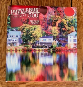 Puzzlebug Deluxe *Autumn in Brighton, Boston* 500 piece Jigsaw Puzzle - NEW! - Picture 1 of 3