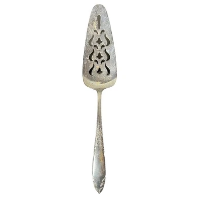 National Silver Co. 1936 King Edward Silverplate SERVIDOR DE POSTRES Foto 1 de 4