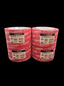 200 RIDATA Blank 52X CD-R CDR White Inkjet Hub Printable 700MB Recordable Disc - Picture 1 of 6