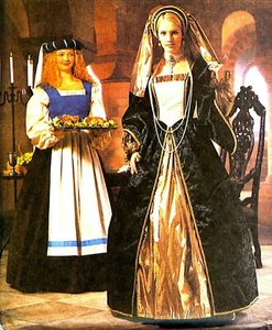 LETZTE MS RENAISSANCE KLEID KOPFSCHMUCK KOSTÜM SCHNITTMUSTER 4-8 McCalls 2242 P243 - Bild 1 von 6