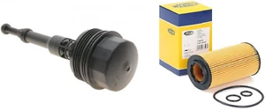For Mercedes A/B/C Class CLA CLS GLA GLC GLK Oil Filter + Housing Top Cover Cap - Picture 1 of 6