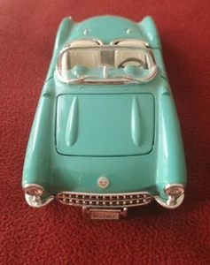 maisto1:24 Chevrolet Corvette '57,collezione privata,no scatola solo esposizione - Foto 1 di 6