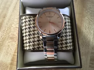 London Fog Wembley Two Tone Rose Gold Watch New in Original Box with Tags - Picture 1 of 3