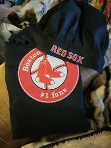 Boston Redsox #1 Fans Kitchen Apron And Chefs Hat - E2 - Picture 1 of 1