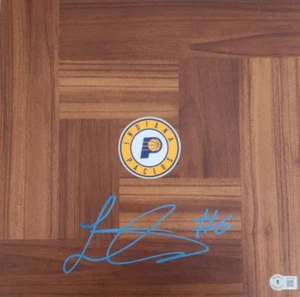 Lance Stephenson Signed Floorboard w/ BAS COA #BH066426 Indiana Pacers Beckett - Picture 1 of 2