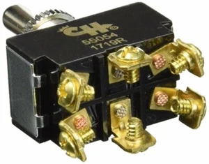 Cole Hersee 55054-BP DPDT Toggle Switch (Momentary) - Picture 1 of 2