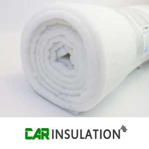 2.5m Adhesive ABSoft 25mm Fine Polyester Non Woven Car Van Insulation Thermal - Picture 1 of 8