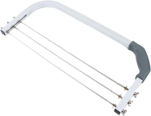 Cake Cutter Leveller, Stainless Steel 3 Wire Slicer for Perfect Cake Cutting Adj - Picture 1 of 12