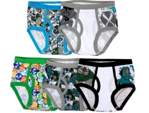 NEW Universal Boys' 5-Pack Troll Hunters Brief Underwear, Sz. 6 - Picture 1 of 1