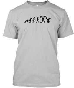 Evolution Olympic Weightlifting T-Shirt Made in the USA Size S to 5XL - Picture 1 of 1
