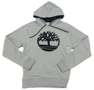 Sudadera con capucha Timberland para hombre con logotipo de árbol esencial negro trigo gris azul marino - Imagen 1 de 22