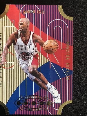 1996-97 Upper Deck Mario Elie "Fastbreak Connections" Die Cut #FB4 Rockets. - Image 1 of 4