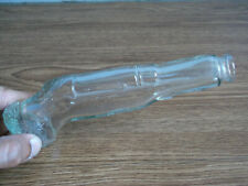 Rare vintage beautiful gun shape glass candy container of 50's..