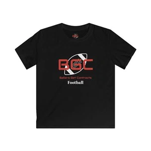 Ballers Get Contracts Kids Football Softstyle Tee  - Picture 1 of 3