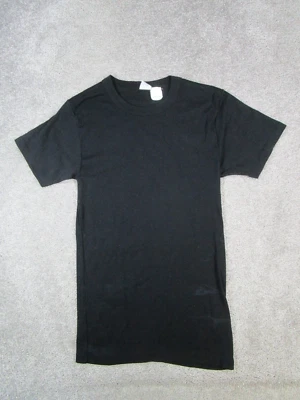 Camisa Petit Bateau para mujer 3Xs top de algodón negro * Foto 1 de 4