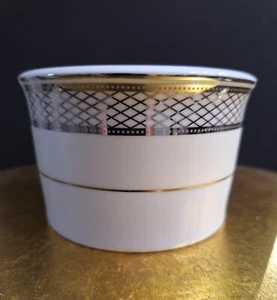 Ralph Lauren Silk Ribbon Pearl Sugar bowl ( No Lid ) Replacement   2.5" H X 4"W - Picture 1 of 12