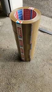 12 Stück Tesa Klebeband 4124 Strong Braun. - Bild 1 von 2
