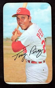 1971 Topps Supers #6 Tony Pérez Cincinnati Reds como nuevo + A - Imagen 1 de 2