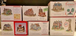 (6) Diferentes estatuillas pintadas a mano de la colección Liberty Falls Americana en cajas - Imagen 1 de 16