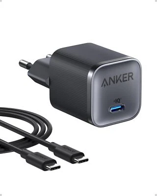 Anker Nano 45W Typ-C Schnellladegerät kompakter Stecker für Samsung & Apple - Bild 1 von 4