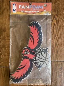 NBA Atlanta Hawks 3D Fan Foam Logo Hand And Wall Sign Foamheads - Picture 1 of 4