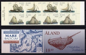 Aland / Finland 1995 boats - ships booklet MNH - Picture 1 of 1