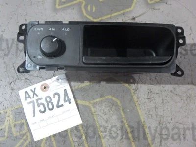 Dodge Ram 2500 3500 SLT 2004 2005 doble cabina OEM 4x4 interruptor de tablero con almacenamiento Foto 1 de 4