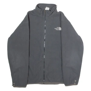 THE NORTH FACE Boys Fleece Jacket Grey L - Picture 1 of 6