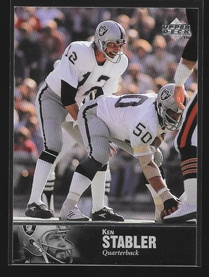 1997 Upper Deck NFL Legends - Ken Stabler #166 - Image 1 of 2