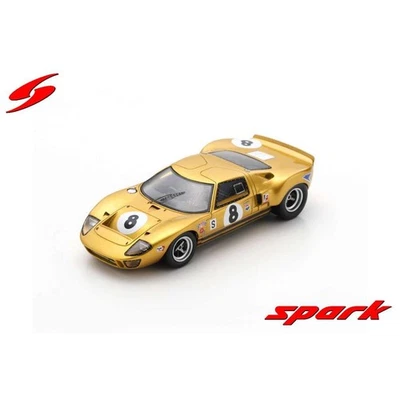 Spark UK010 1/43 GT40 NO.8 BOAC 6 HORAS 1968 T. DRURY K. HOLLAND LIMITED - Imagen 1 de 4
