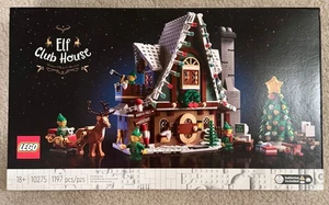 Lego Icons 10275 Elf Club House New Sealed Winter Village Collection Retired - Picture 1 of 4