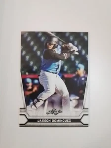 JASSON DOMINGUEZ 2021 Leaf #05 NEW YORK YANKEES RC - Picture 1 of 2