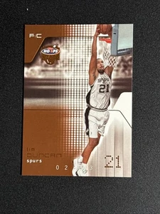 2002-03 Fleer NBA Hoops Stars Tim Duncan #141 099/299 - Picture 1 of 6