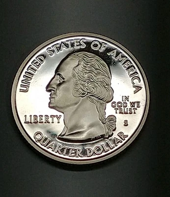 2005-S Quarter West Virginia State, Cameo, Proof (clad)🔥 BEAUTIFUL QUARTER!! - Image 1 of 4