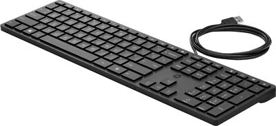 HP 320K Tastatur - DEUTSCH USB Tastatur mit deutschem QWERTZ Layout - Bild 1 von 2