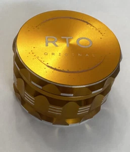 Smerigliatrice metallo speziato di RTO originale 3"" oro. Nuova in scatola. - Foto 1 di 4