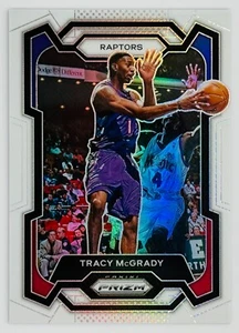 2023-24 Prizm Tracy McGrady White 126/175 #196 Toronto Raptors - Picture 1 of 6