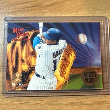 Mark Grace 1995 Sportflix UC3 Artist Proof #87 Chicago Cubs