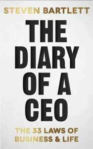 The Diary of a CEO:33 Laws of Business and Life by Steven Bartlett Paperback - Imagen 1 de 5