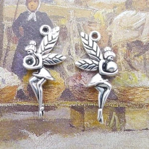 200 piezas Dijes de hadas Hágalo usted mismo Colgante Antiguo Plata - Imagen 1 de 2