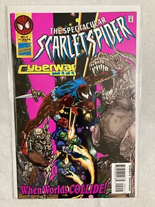 The Spectacular Scarlet Spider #2A 1995 VF+/NM Marvel Comics DIRECT Sal Buscema! - Imagen 1 de 1