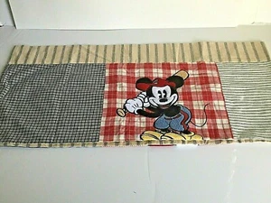 Cortina de cenefa para ventana de Mickey Sports 59x13 tema de Mickey Mouse con ojos de pastel - Imagen 1 de 12