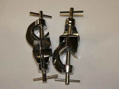 CHANG BIOSCIENCE Pack of 2 Cross Clamp Holder for Lab Stand Rod Grip Up to 15 mm 3/5" New
